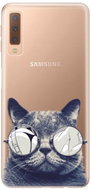 iSaprio Crazy Cat 01 for Samsung Galaxy A7 (2018) - Phone Cover