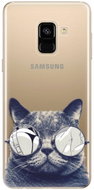 iSaprio Crazy Cat 01 for Samsung Galaxy A8 2018 - Phone Cover
