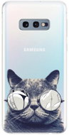 iSaprio Crazy Cat 01 for Samsung Galaxy S10e - Phone Cover