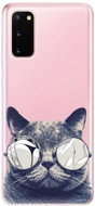 iSaprio Crazy Cat 01 for Samsung Galaxy S20 - Phone Cover