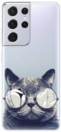 iSaprio Crazy Cat 01 for Samsung Galaxy S21 Ultra - Phone Cover