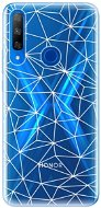 iSaprio Abstract Triangles 03 - White for Honor 9X - Phone Cover