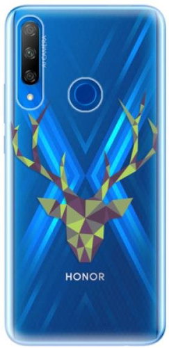 iSaprio Deer Green for Honor 9X - Phone Cover - Main image