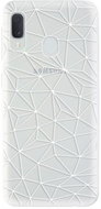 iSaprio Abstract Triangles 03 - White for Samsung Galaxy A20e - Phone Cover