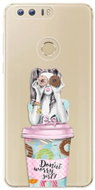 iSaprio Donut Worry for Honor 8 - Phone Cover