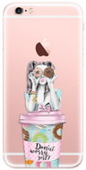 iSaprio Donut Worry for iPhone 6 Plus - Phone Cover