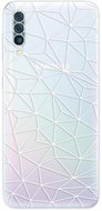 iSaprio Abstract Triangles 03 - White for Samsung Galaxy A50 - Phone Cover