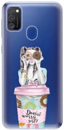 iSaprio Donut Worry for Samsung Galaxy M21 - Phone Cover
