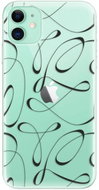 iSaprio Fancy - Black for iPhone 11 - Phone Cover