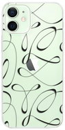 iSaprio Fancy for iPhone 12, Black - Phone Cover