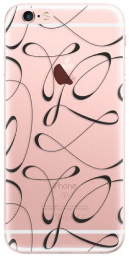 iSaprio Fancy - Black for iPhone 6 Plus - Phone Cover - Main image