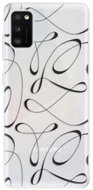 iSaprio Fancy - Black for Samsung Galaxy A41 - Phone Cover