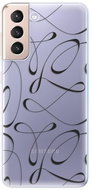 iSaprio Fancy - Black for Samsung Galaxy S21 - Phone Cover
