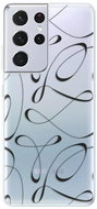 iSaprio Fancy - Black for Samsung Galaxy S21 Ultra - Phone Cover