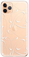 iSaprio Fancy - White for iPhone 11 Pro Max - Phone Cover