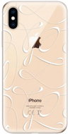 iSaprio Fancy - White for iPhone XS - Phone Cover