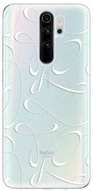 iSaprio Fancy for Xiaomi Redmi Note 8 Pro, White - Phone Cover