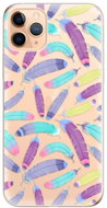 iSaprio Feather Pattern 01 for iPhone 11 Pro Max - Phone Cover