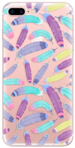 iSaprio Feather Pattern 01 for iPhone 7 Plus/8 Plus - Phone Cover - Main image