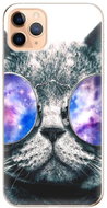 iSaprio Galaxy Cat for iPhone 11 Pro Max - Phone Cover