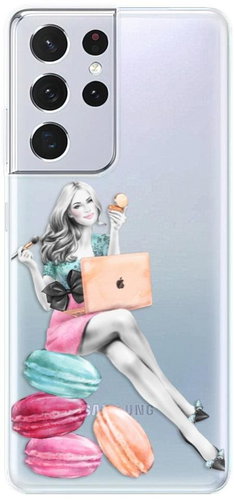iSaprio Girl Boss for Samsung Galaxy S21 Ultra - Phone Cover - Main image
