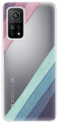 iSaprio Glitter Stripes 01 for Xiaomi Mi 10T / Mi 10T Pro - Phone Cover - Main image