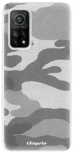 iSaprio Grey Camouflage 02 for Xiaomi Mi 10T/Mi 10T Pro - Phone Cover - Main image