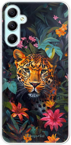 iSaprio Flower Jaguar - Samsung Galaxy A34 5G - Phone Cover - Main image