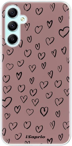 iSaprio Heart Dark - Samsung Galaxy A34 5G - Phone Cover - Main image
