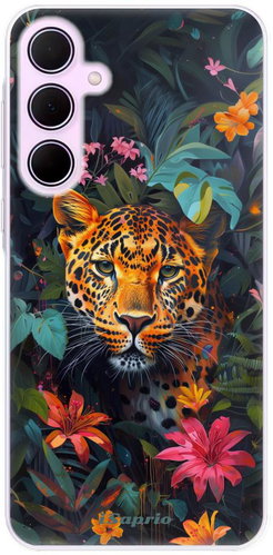 iSaprio Flower Jaguar - Samsung Galaxy A35 5G - Phone Cover - Main image