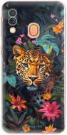 iSaprio Flower Jaguar - Samsung Galaxy A40 - Kryt na mobil