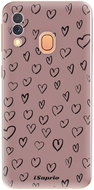 iSaprio Heart Dark - Samsung Galaxy A40 - Kryt na mobil