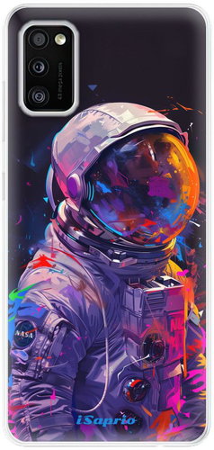 iSaprio Neon Astronaut - Samsung Galaxy A41 - Phone Cover - Main image