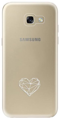 iSaprio čiré pouzdro - Digital Love - Samsung Galaxy A5 (2017) - Phone Cover - Main image