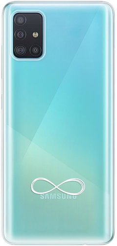 iSaprio čiré pouzdro - Infinity - Samsung Galaxy A51 - Phone Cover - Main image