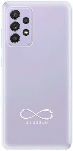 iSaprio Clear Case - Infinity - Samsung Galaxy A52 - Phone Cover - Main image