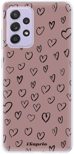 iSaprio Heart Dark - Samsung Galaxy A52 - Phone Cover - Main image