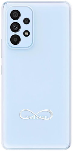 iSaprio čiré pouzdro - Infinity - Samsung Galaxy A53 5G - Phone Cover - Main image