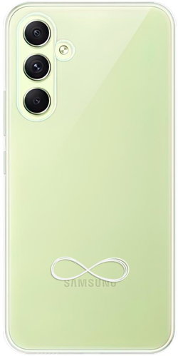 iSaprio čiré pouzdro - Infinity - Samsung Galaxy A54 5G - Phone Cover - Main image