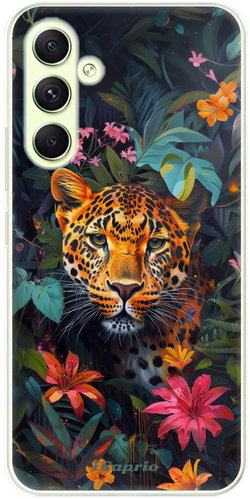 iSaprio Flower Jaguar - Samsung Galaxy A54 5G - Phone Cover - Main image