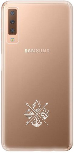 iSaprio čiré pouzdro - Elements - Samsung Galaxy A7 (2018) - Phone Cover - Main image