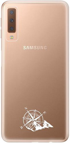 iSaprio čiré pouzdro - Explore - Samsung Galaxy A7 (2018) - Phone Cover - Main image