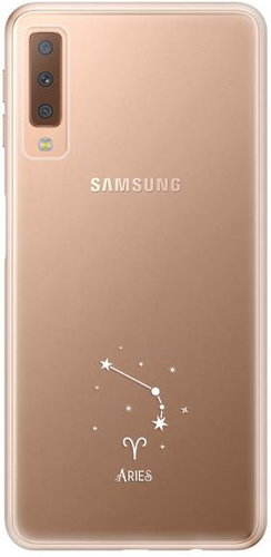iSaprio čiré pouzdro - Beran - Samsung Galaxy A7 (2018) - Phone Cover - Main image