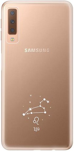 iSaprio čiré pouzdro - Lev - Samsung Galaxy A7 (2018) - Phone Cover - Main image