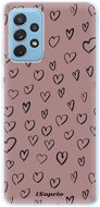 iSaprio Heart Dark - Samsung Galaxy A72 - Phone Cover