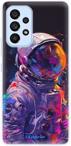 iSaprio Neon Astronaut - Samsung Galaxy A73 5G - Phone Cover - Main image