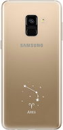 iSaprio clear case - Aries - Samsung Galaxy A8 2018 - Phone Cover