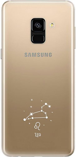 iSaprio clear case - Lion - Samsung Galaxy A8 2018 - Phone Cover - Main image