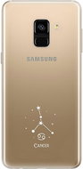 iSaprio clear case - Cancer - Samsung Galaxy A8 2018 - Phone Cover