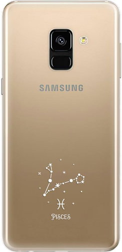 iSaprio čiré pouzdro - Ryby - Samsung Galaxy A8 2018 - Phone Cover - Main image